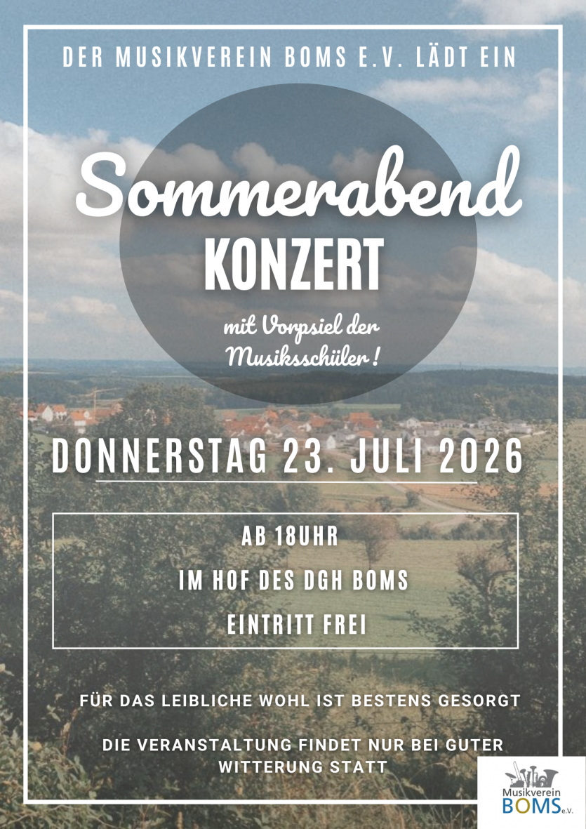 Sommerabendkonzert 2026