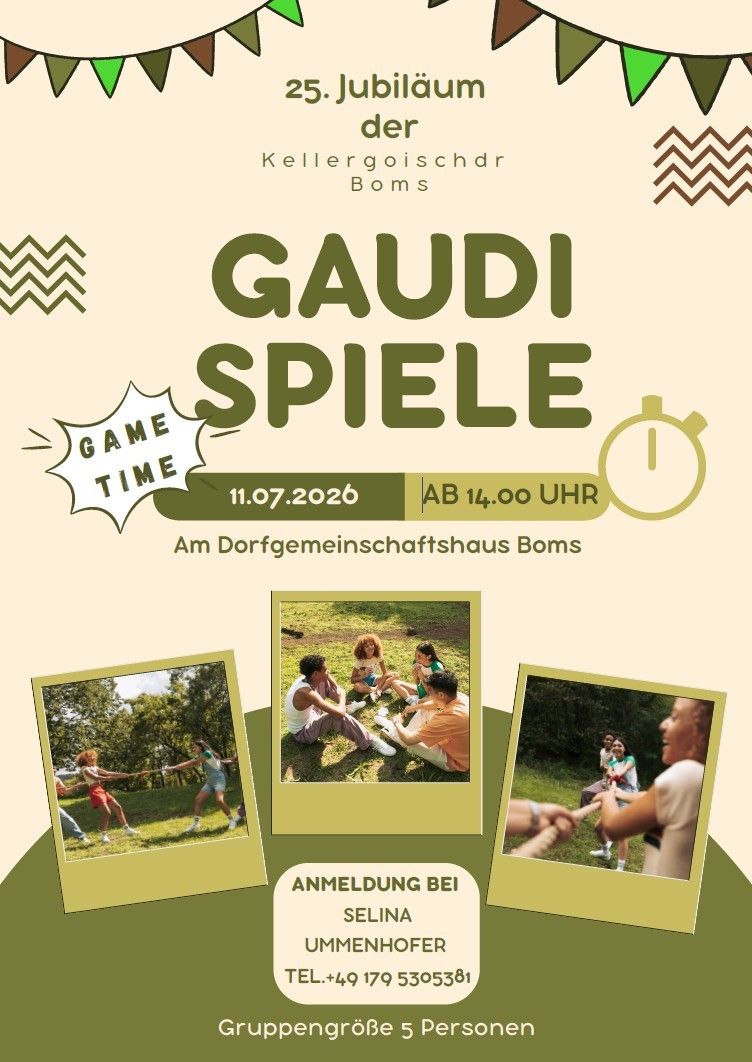 Gaudispiele 2026